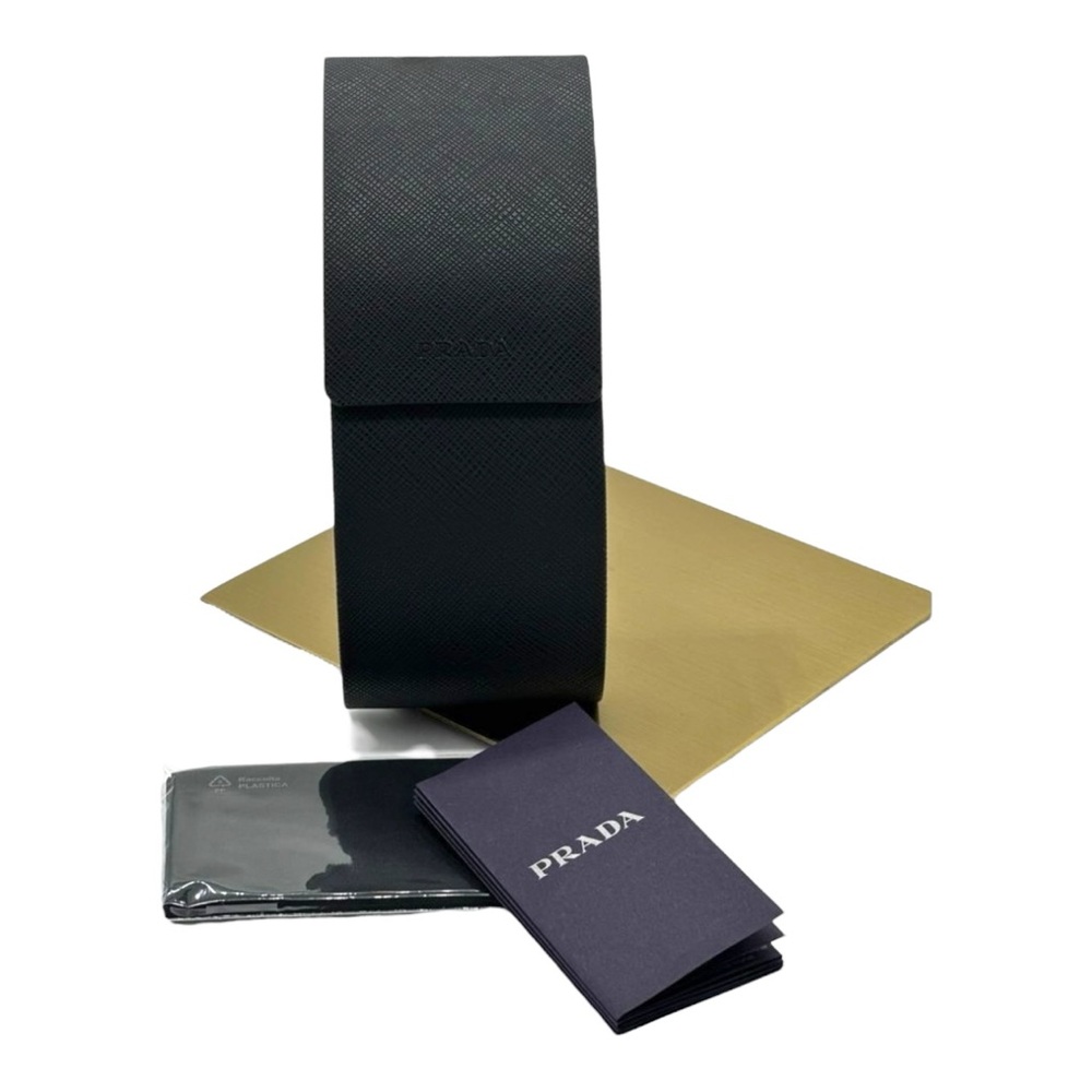 Prada Black Tinted Sunglasses Gold Hardware —100% UV Protection - Picture 6 of 10